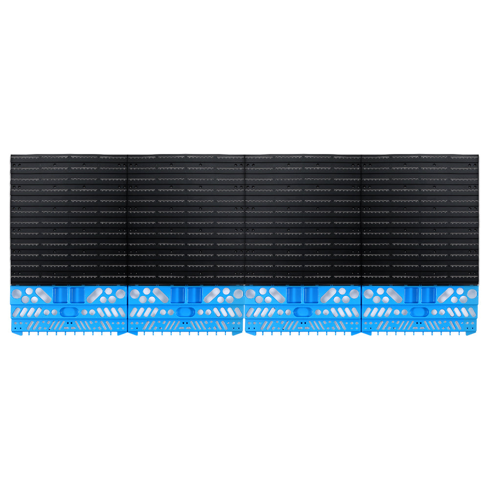 Giantz 108 Piece Pegboard Tool Organiser | Wall Mounted Garage Storage System