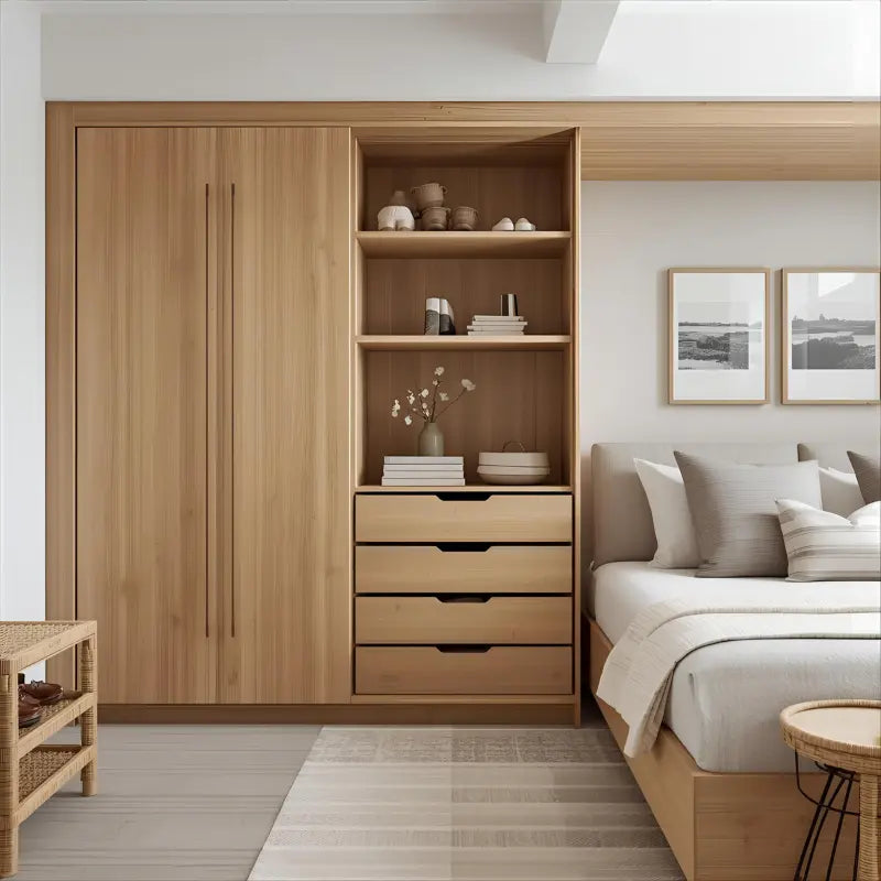 Bedroom side tables and wardrobes for sale