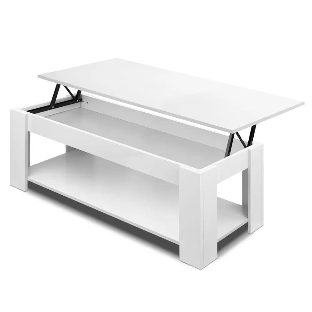 Multi-Functional Lift-Top Coffee Table - Hidden Storage & Convertible Work Surface for Modern Australian Living