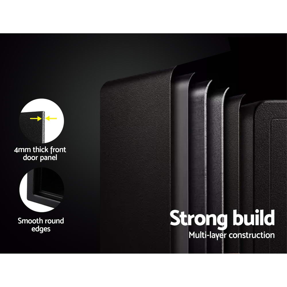 Compact Digital Safe 8.5L - Small Home Security Box | Perfect for Apartments