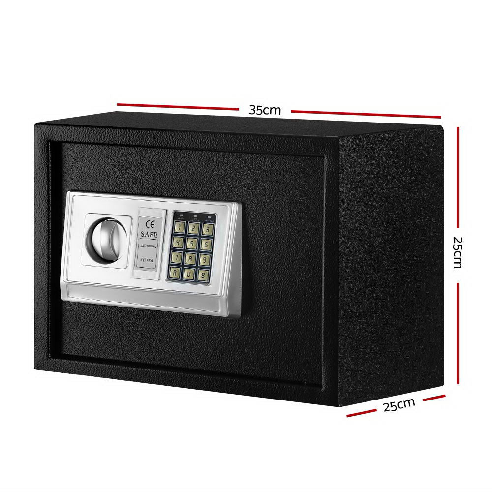 Buy Digital Home Safe 16L - Steel Security Box with Keypad