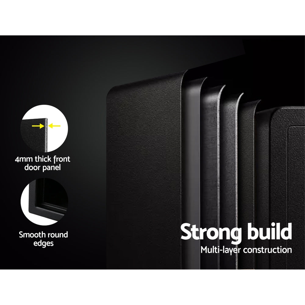 Buy Digital Home Safe 16L - Steel Security Box with Keypad