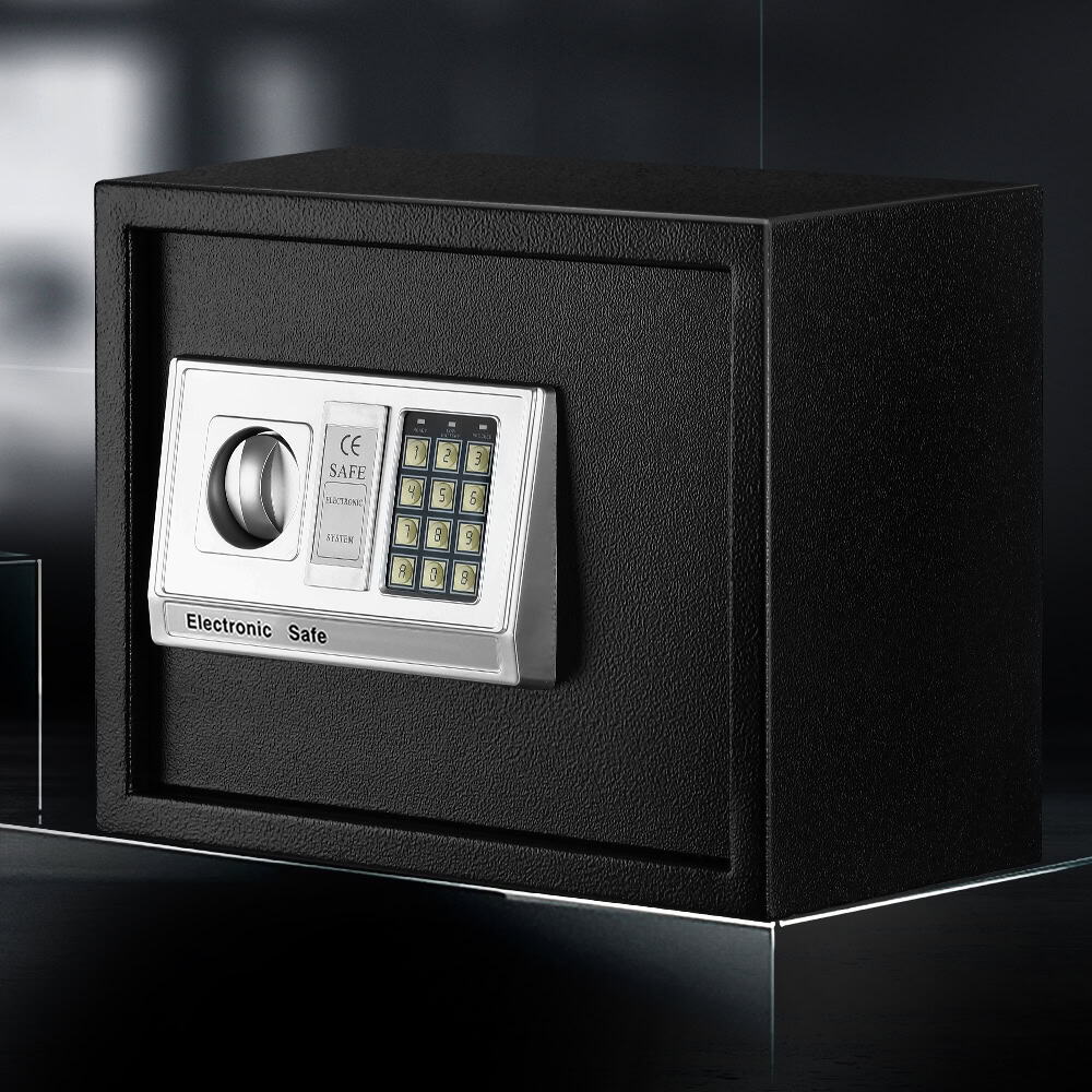 UL-TECH 20L Digital Security Safe – Electronic Lockbox for Cash, Jewellery & Documents