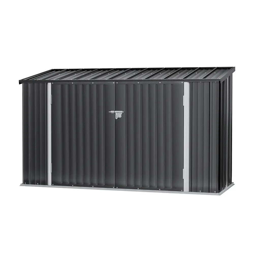 Giantz Garden Shed 2.22x0.91M | Bike Storage Shed with Double Doors