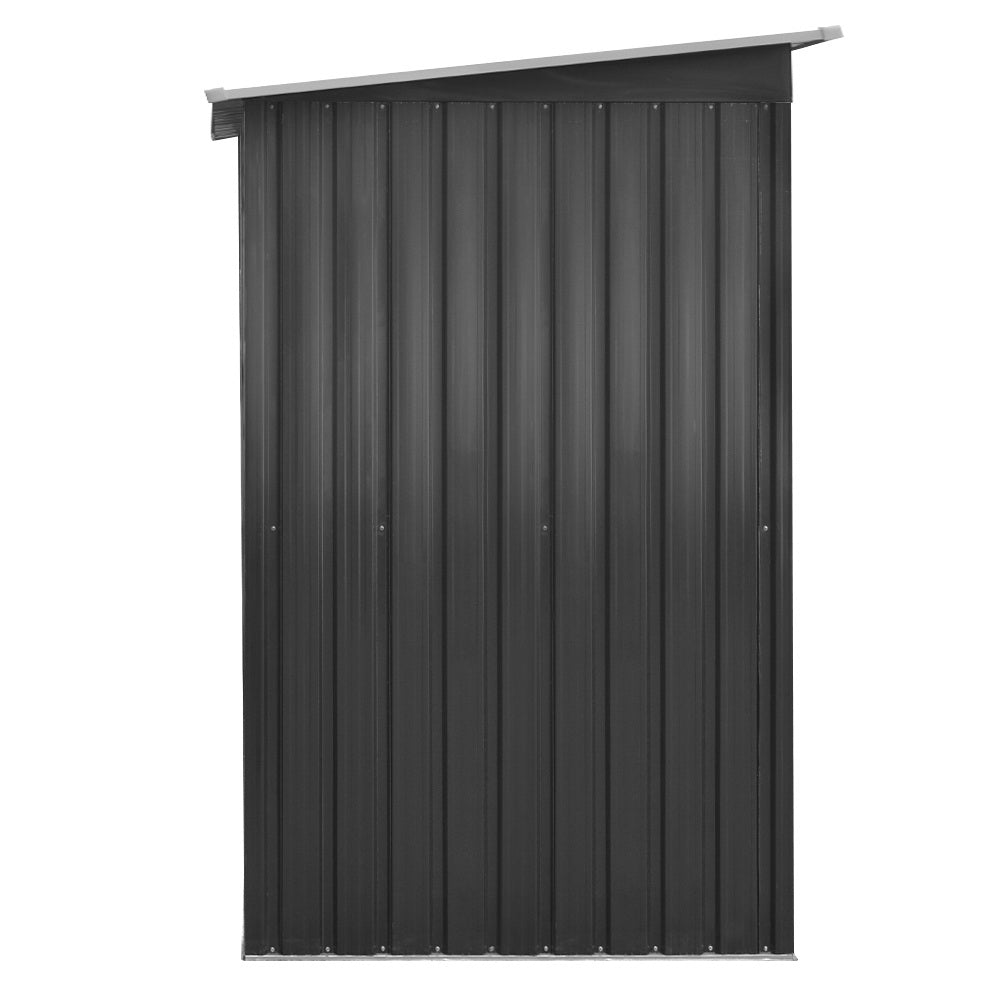 galvanized steel shed for tool storage