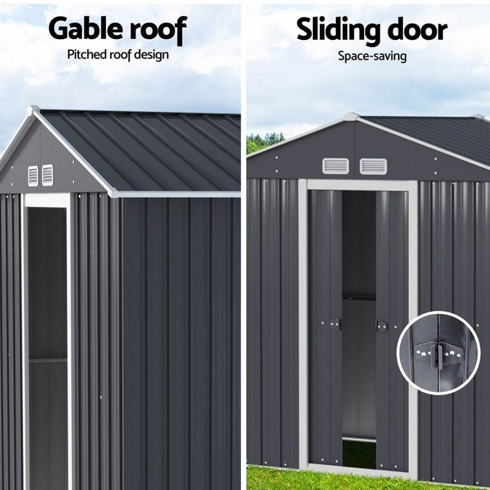 Secure DIY shed for tools, bikes, and equipment