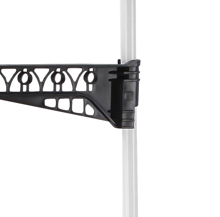 CARLA HOME 3-Tier Folding Clothes Drying Rack with Wheels – Indoor & Outdoor Use