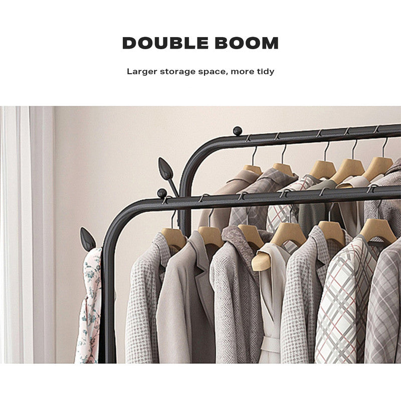 3-in-1 Coat Rack with Shoe Storage & Bench β Freestanding Metal Clothes Hanger Stand