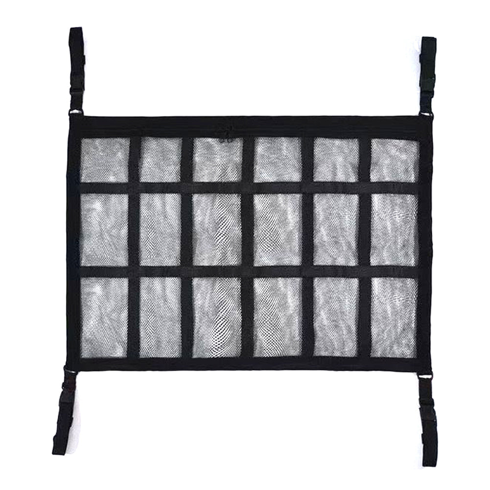 Universal Car Roof Storage Net – Overhead Mesh Organizer for Clothes, Toys & Travel Essentials (70x50cm)