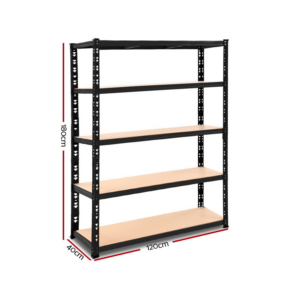 Giantz 1.8M Heavy Duty Garage Shelving 200kg Per Shelf - Single Unit Beast Mode Storage