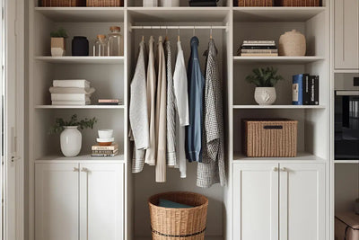 Quality storage solutions in an organised Australian family home showing durability and long-term value over cheap alternatives