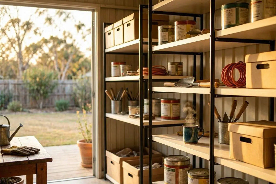SmartStorage.au customer questions answered guide - honest explanations of shed base frames, product pairing, online shopping and new arrivals including SpanBilt slimline shed and UBild 260 workshop