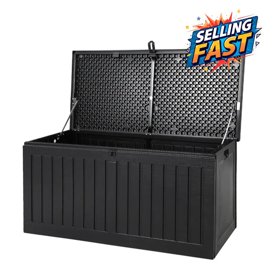 Best Outdoor Storage Box 270L - Perfect Size Lockable Garden Bench