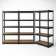 3 Pack Heavy Duty Garage Shelving 200kg - 1.8m Steel Storage System