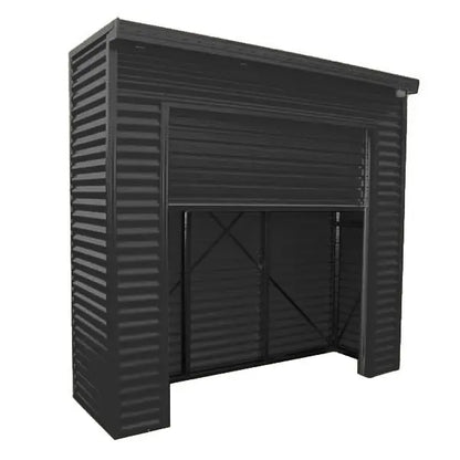 Premium Bike Storage Locker 2.4m Roller Door | SpanBilt Smartlocker Secure Shed Australia