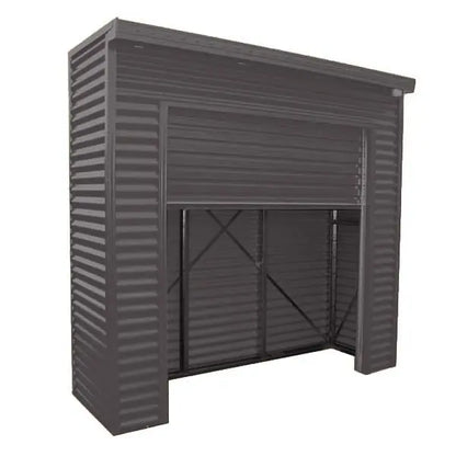 Premium Bike Storage Locker 2.4m Roller Door | SpanBilt Smartlocker Secure Shed Australia