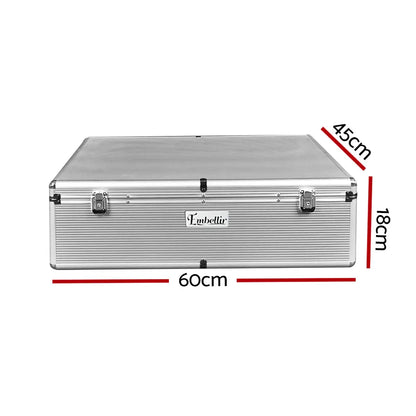 Professional DJ CD Case 1000 Disc - Lockable Aluminium Storage Australia