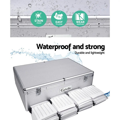 Professional DJ CD Case 1000 Disc - Lockable Aluminium Storage Australia