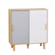 Artiss 30-Pair Shoe Cabinet with Sliding Doors – Modern Entryway Storage Organiser