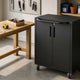 Giantz Rolling Tool Cabinet 75cm - Lockable Steel Storage with Adjustable Shelf