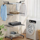 Heavy Duty 3-Tier Clothes Drying Rack with Wheels - 20kg Capacity | Artiss