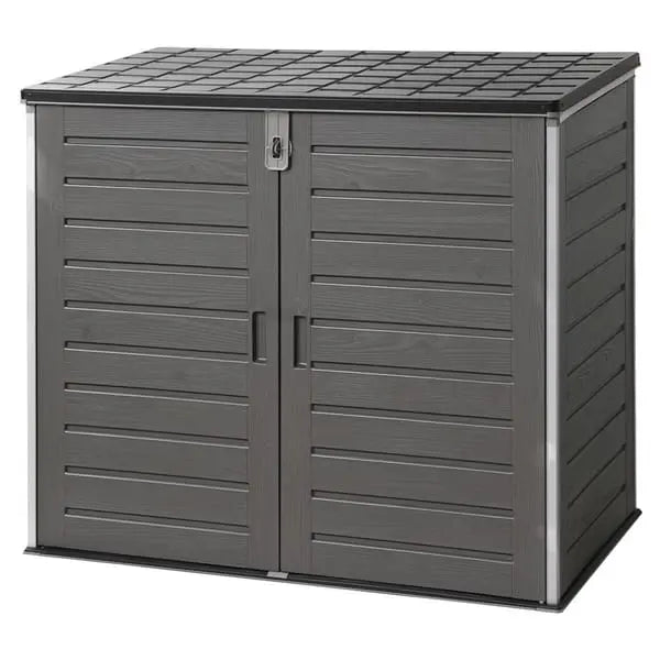 1170L grey outdoor storage cabinet for garden and backyard
