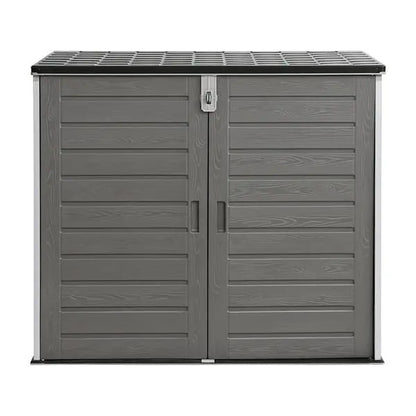 1170L Outdoor Storage Cabinet - Large Lockable Garden Storage Shed