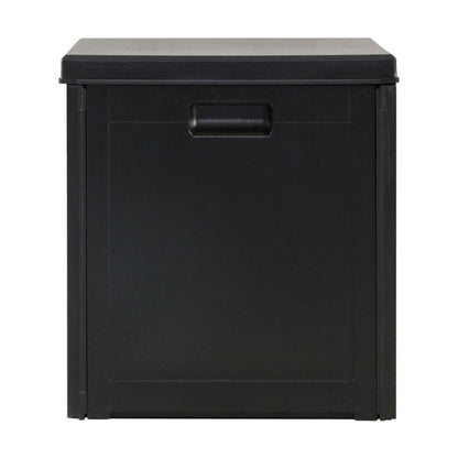 80L Outdoor Storage Box | Compact Lockable Garden Bench | Rattan Design Australia