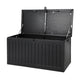 Medium Outdoor Storage Box 270L Bench Seat | Lockable Weatherproof Garden Storage Australia