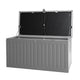 270L Outdoor Storage Bench Lockable - Weatherproof Garden Seat with Tool Storage Australia