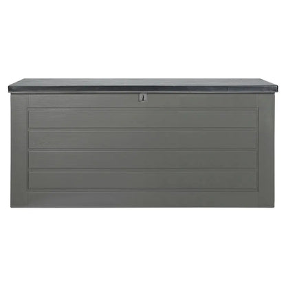 680L Outdoor Storage Box with Bench Seat - Lockable Garden Storage