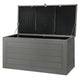 680L Outdoor Storage Box with Bench Seat - Lockable Garden Storage