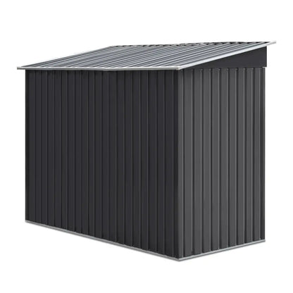 Weatherproof Metal Garden Shed 2.38x1.31m - Aussie Made Storage
