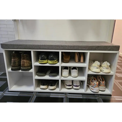 2-in-1 shoe rack in Customers House