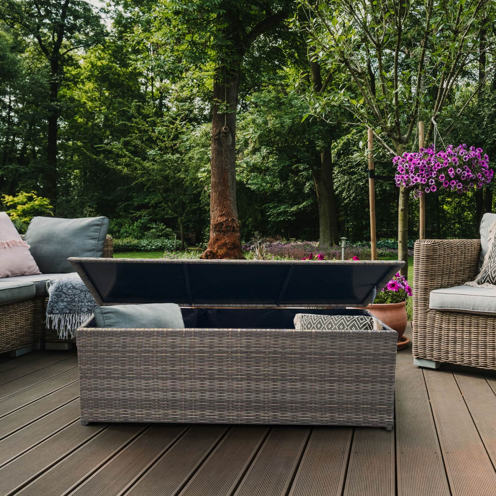 Outside Rattan Storage Outdoor Storage Boxes Australia | Waterproof Deck & Garden Boxes ...