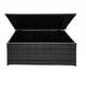 Large Outdoor Storage Box 122cm | Rattan Garden Storage Bench | Pool Toy Organiser