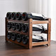 Buy Bamboo Wine Rack 12 Bottle - Kitchen Counter Storage