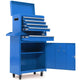 Combo Tool Cabinet 5 Drawer + Storage | Bullet Pro Split Chest Trolley Australia
