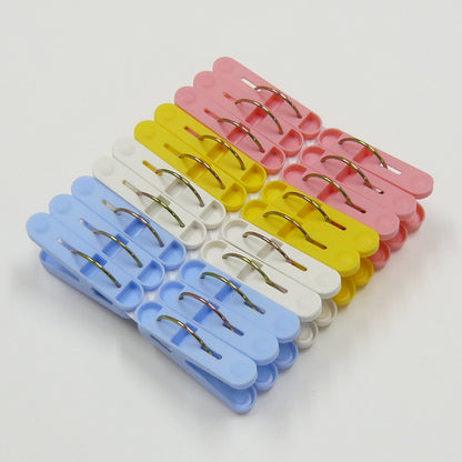 [10-Pack] KOKUBO Japanese Clothespins – Strong Grip, Gentle on Clothes (20 Pieces)