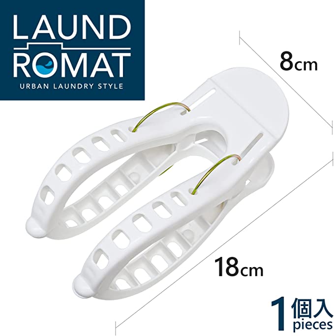 10-Pack Kokubo Japan Powerful W-Clip Clothespins – Strong, Smart Drying for Every Home