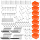 Pegboard Hooks Set 142 Piece | Garage Workshop Tool Organiser Kit with Bins