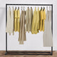 Commercial Clothing Rack – Heavy Duty Black Garment Stand for Retail or Market Stalls