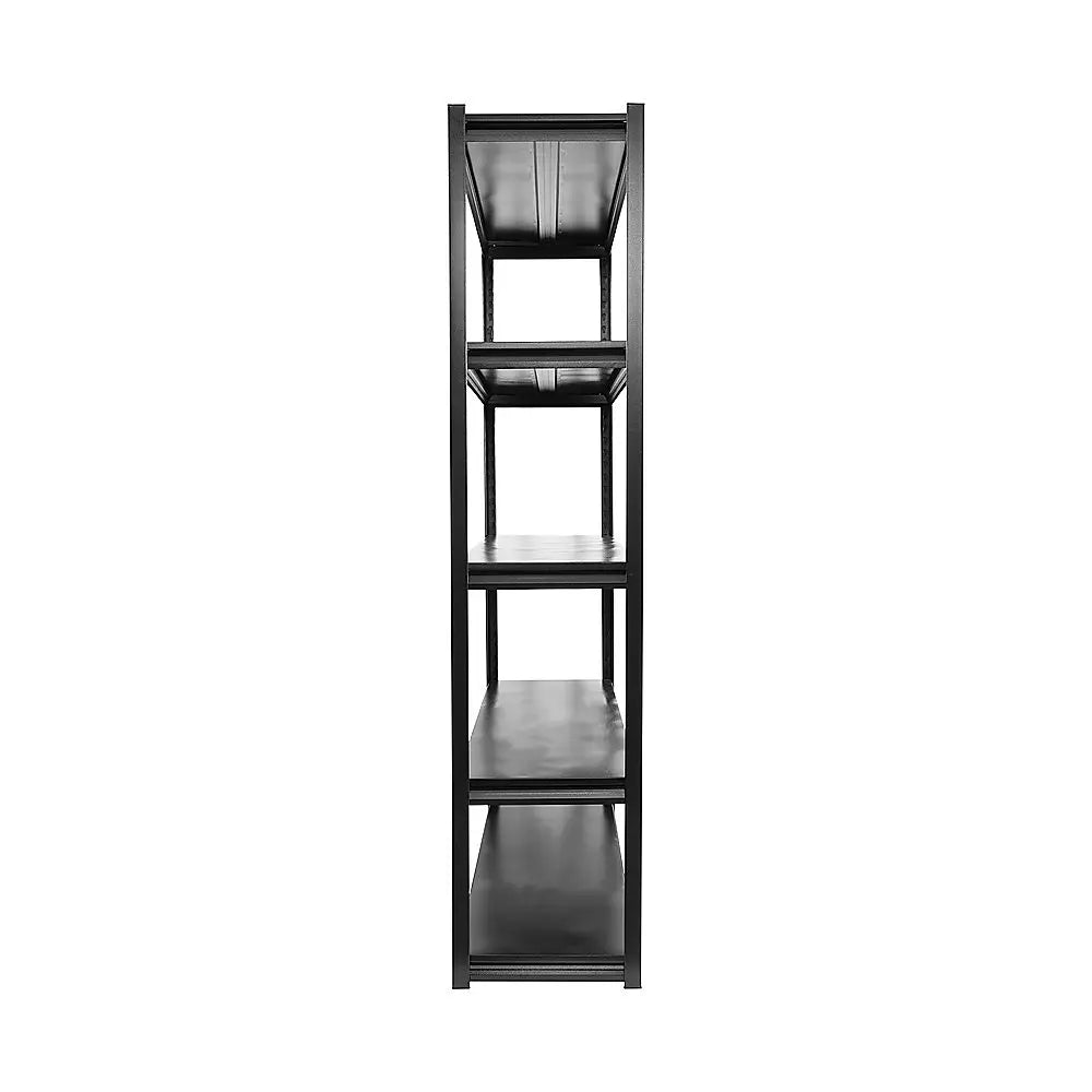 Heavy Duty 5-Tier Metal Garage Shelving Unit - 250kg Steel Storage Rack for Garage, Workshop & Shed