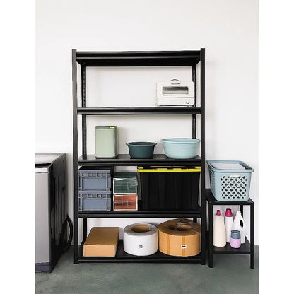 Heavy Duty 5-Tier Metal Garage Shelving Unit - 250kg Steel Storage Rack for Garage, Workshop & Shed