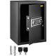 Home Safe with Fingerprint, Digital Keypad & Key - 59L, Q235 Steel, Wall or Floor Mount | 35×30×47cm