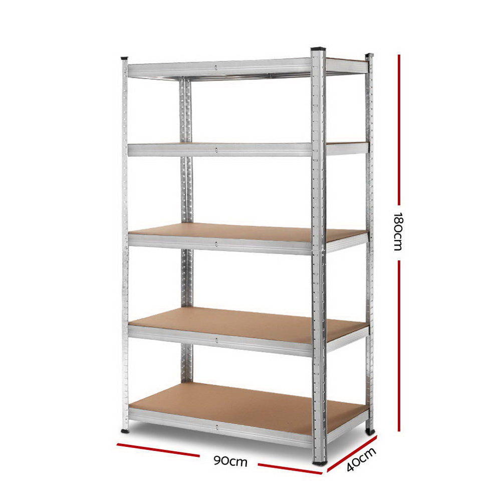 Storage Racks Australia Heavy Duty Garage Shelving 200kg | 1.8m Steel Storage Rack Australia ...