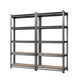 5-Tier Heavy Duty Garage Shelving Unit 750kg - Boltless Steel Storage Rack for Workshops, Garages & Sheds