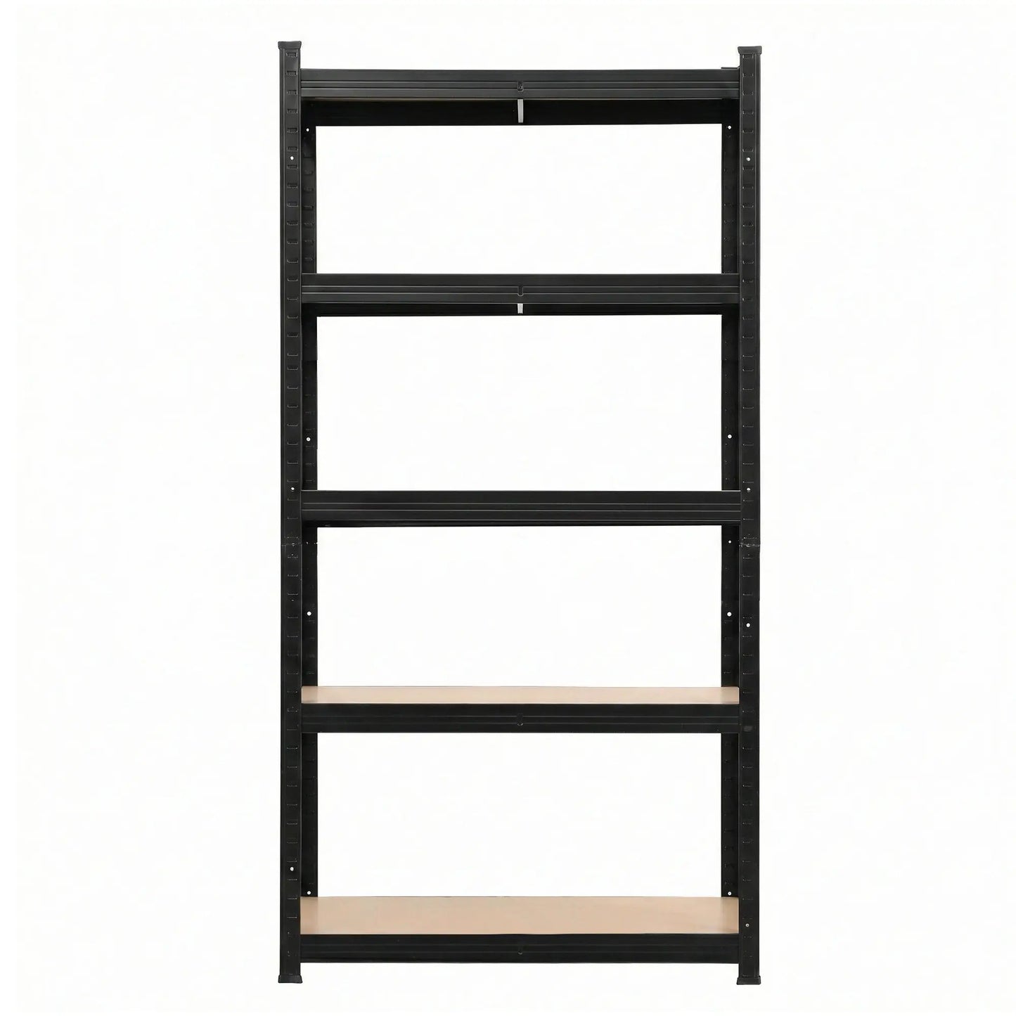 Heavy Duty Garage Shelving 160cm – 5 Tier Giantz Storage Rack Black & Yellow 1250kg