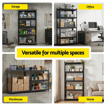 Garage storage shelving rack for tools tubs and workshop organisation