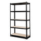 Industrial Grade 1000kg Garage Shelving Unit - 5 Tier Heavy Duty Steel Rack